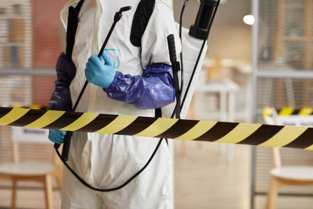 Professional Biohazard technician working in Washington, MO